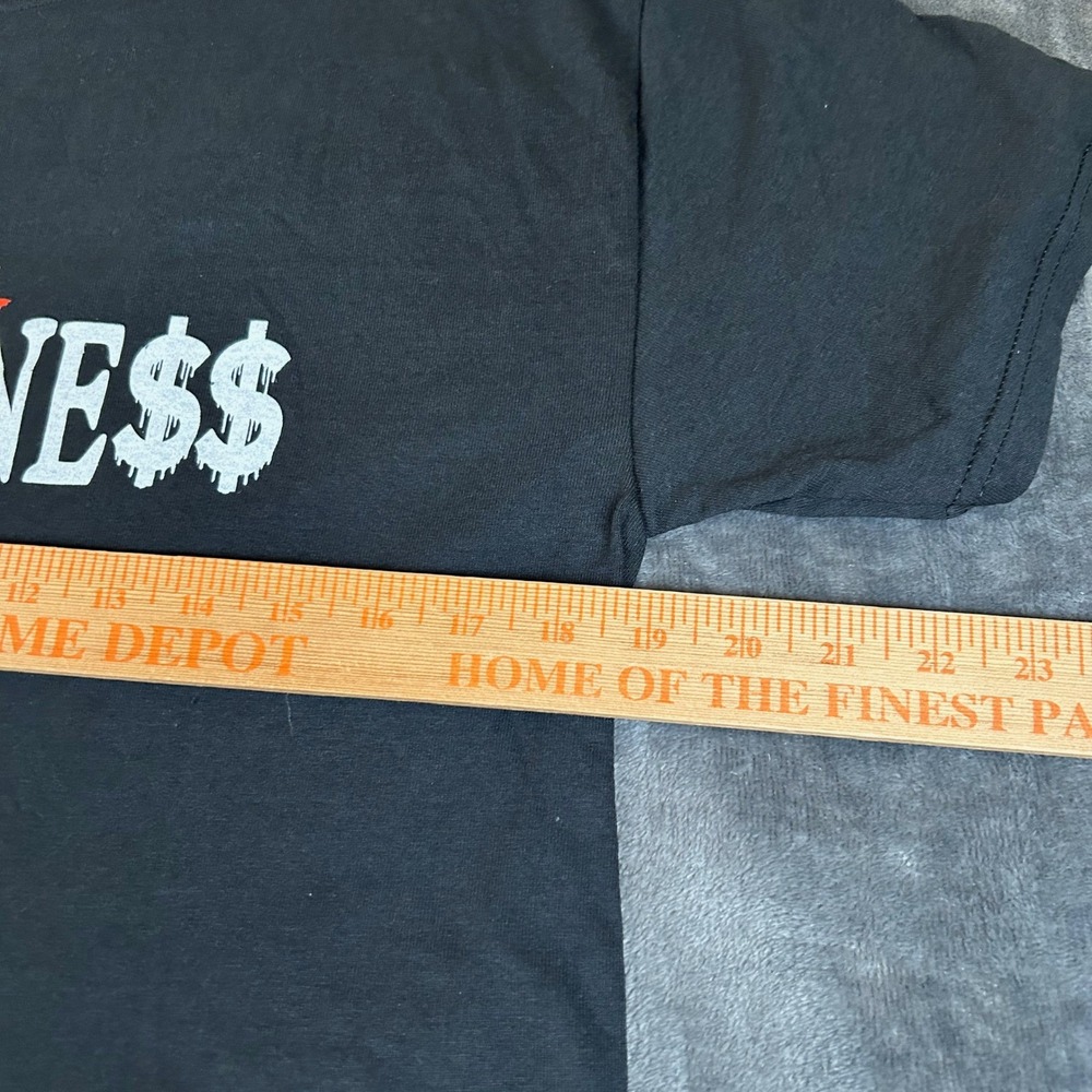 Jerzees Dri Power T Shirt Mens Medium Black Greatness Graphic Tee - Picture 7 of 10